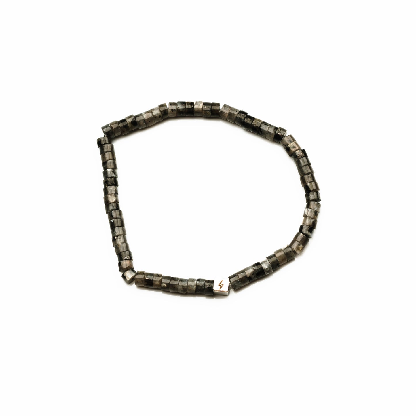 4MM Black Labradorite Stone Bracelet
