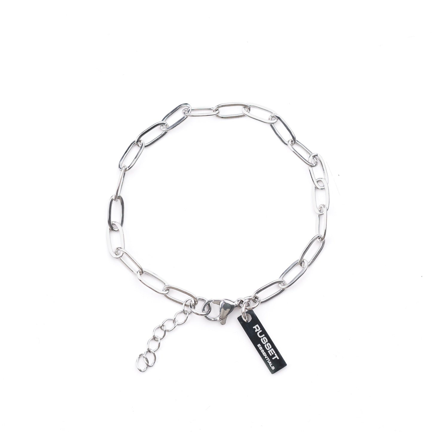 Paperclip 5MM Bracelet (Silver)