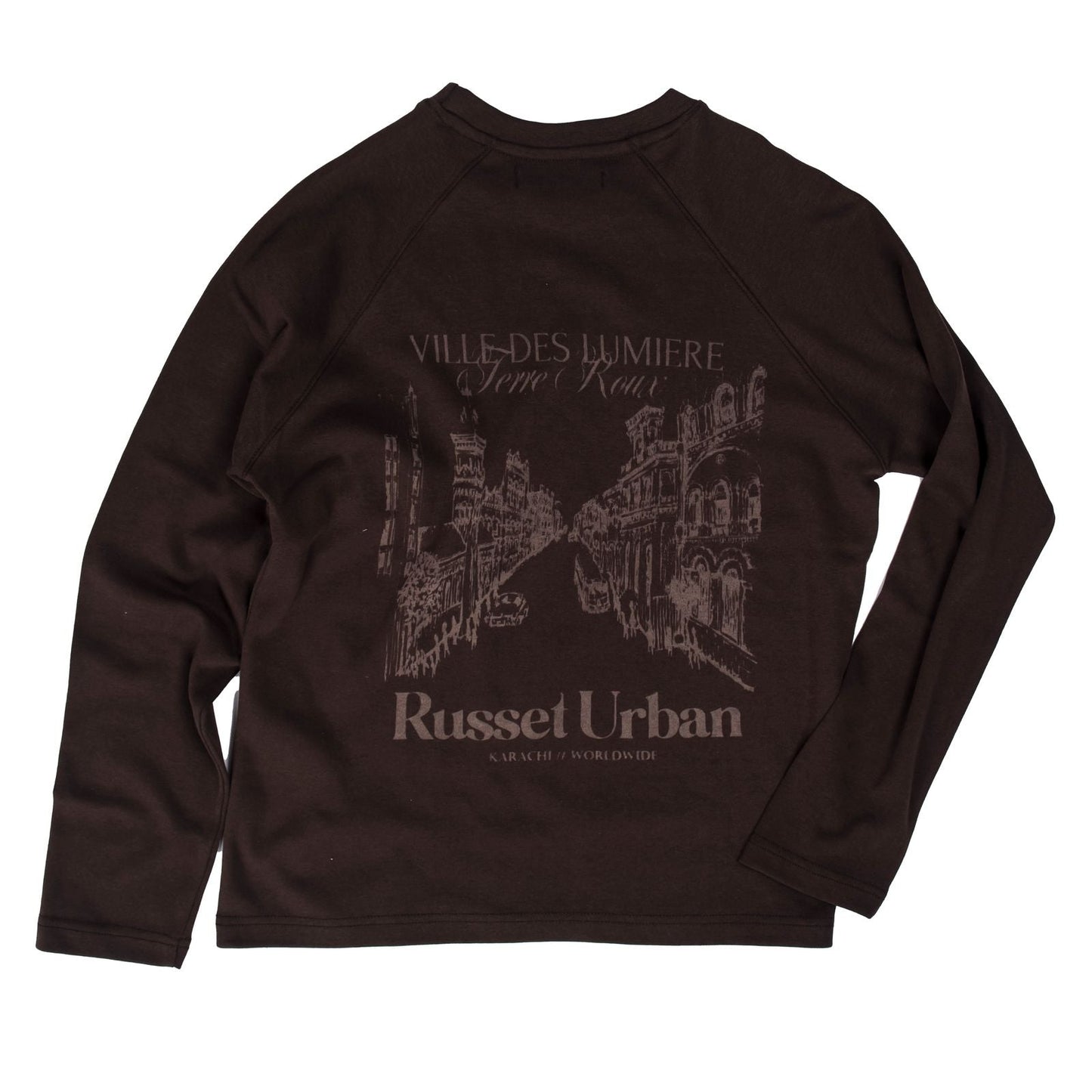 Urban Relaxed Tee - Brown