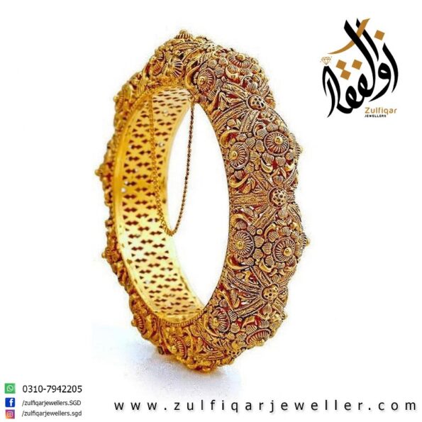 Gold Bracelet Design 022