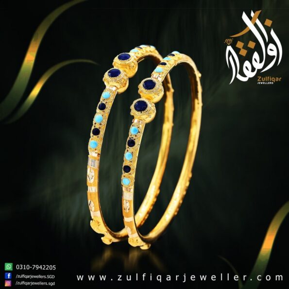 Gold Bracelet Design 029