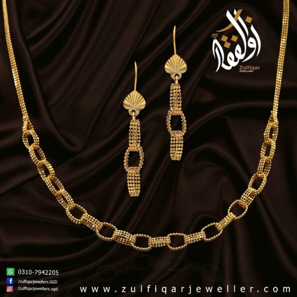 Gold Necklace Design 011