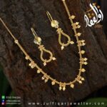 Gold Necklace Design 019