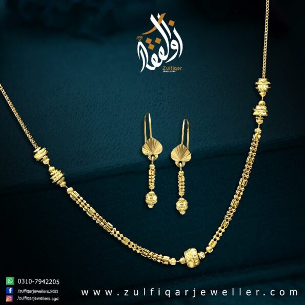 Gold Necklace Design 040