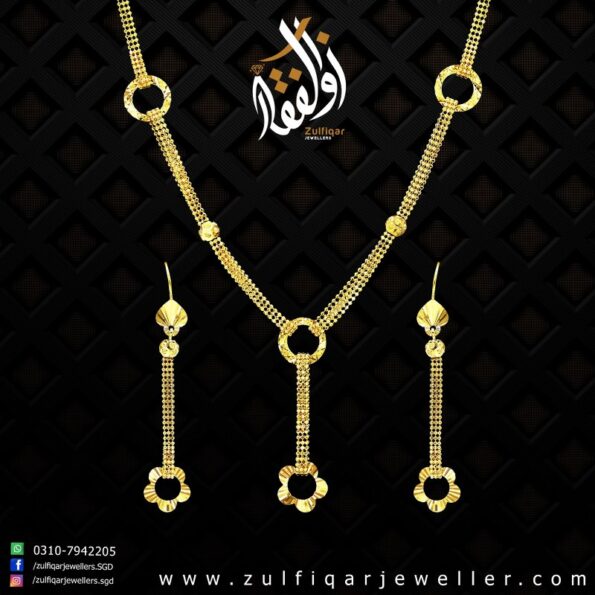 Gold Necklace Design 060