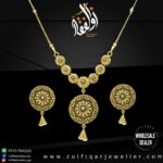 Gold Necklace Design 084