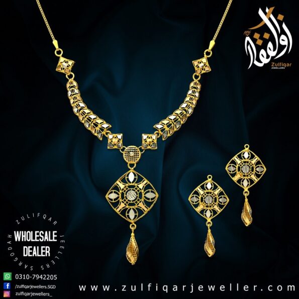Gold Necklace Design 092