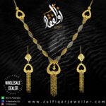 Gold Necklace Design 096