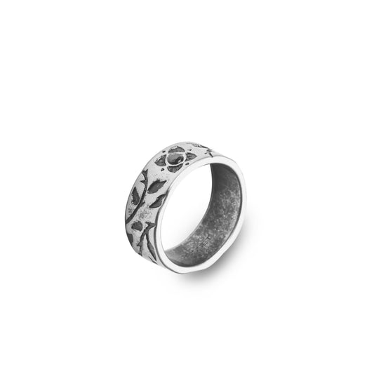 Leaf & Stone Ring