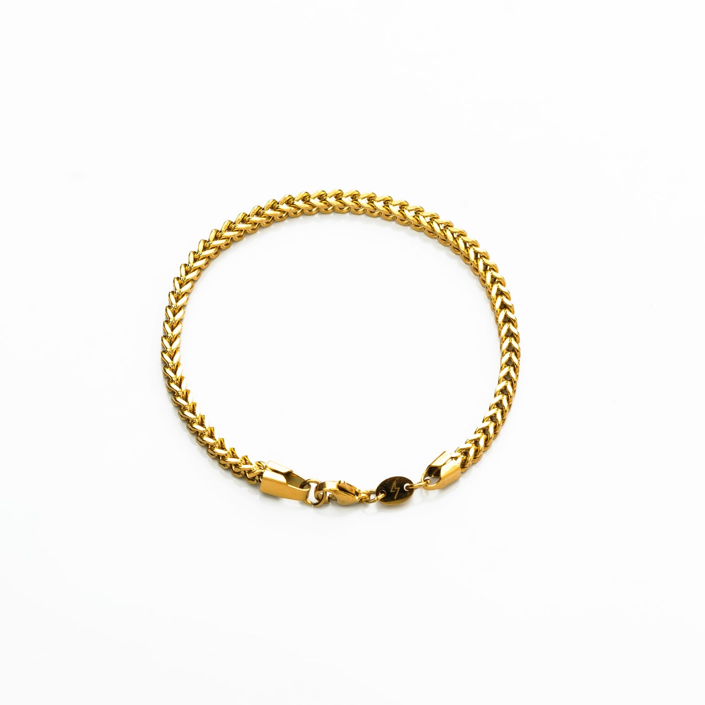 Foxtail 3MM Bracelet (Gold)