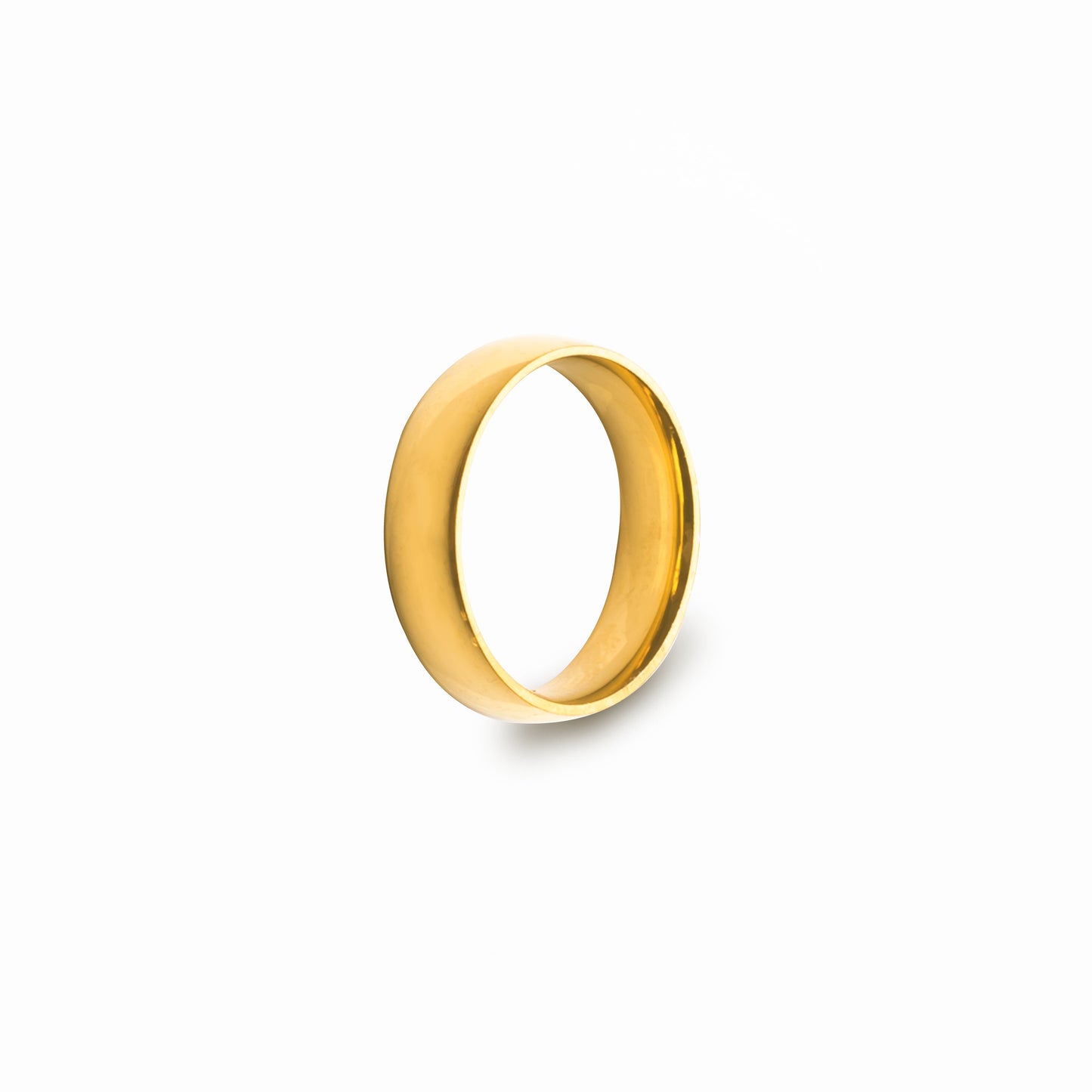 Matte Finish Golden Ring