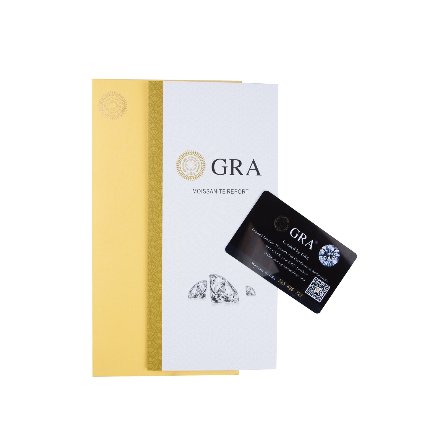 Classic Round Moissanite Stud