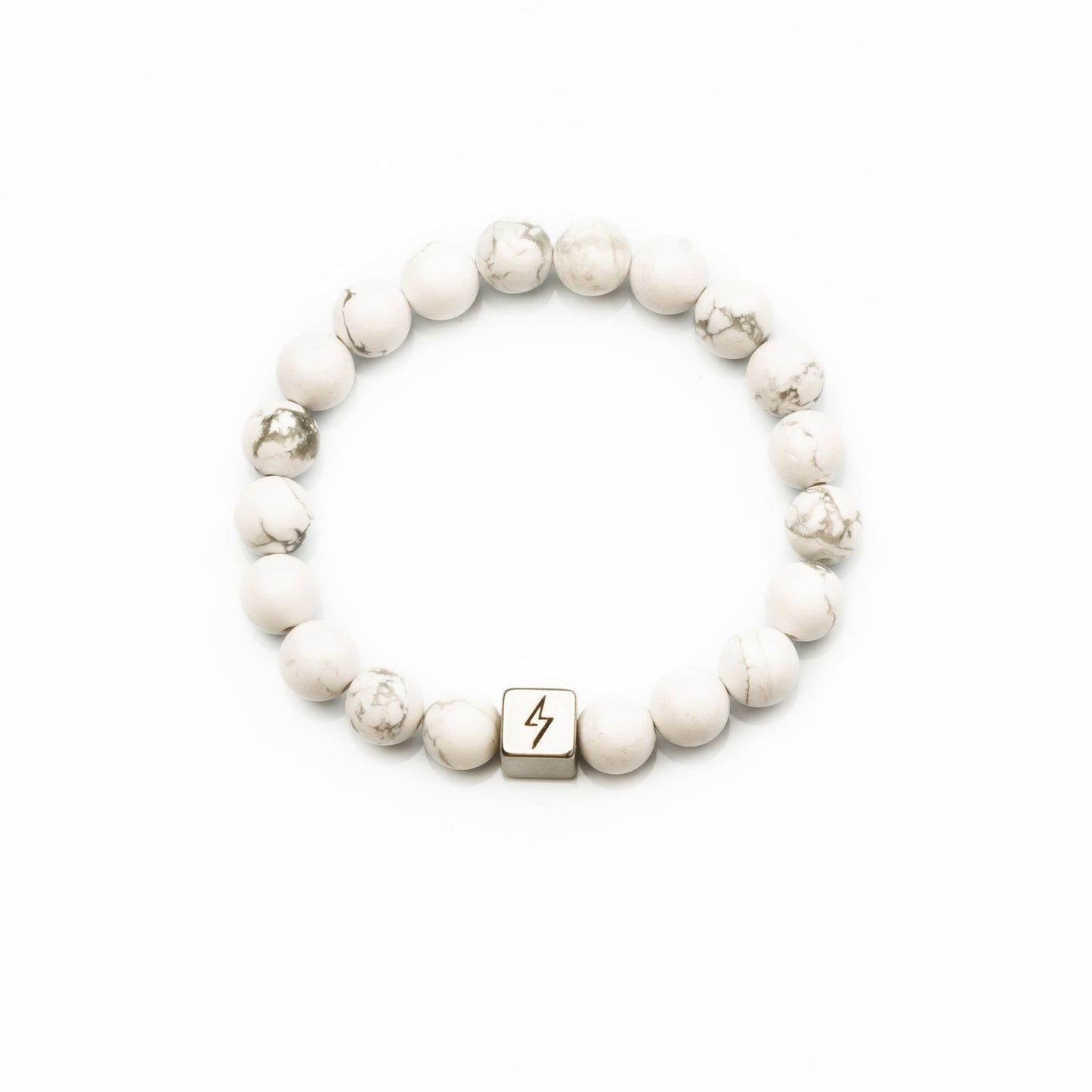 White Howlite Stone Bracelet