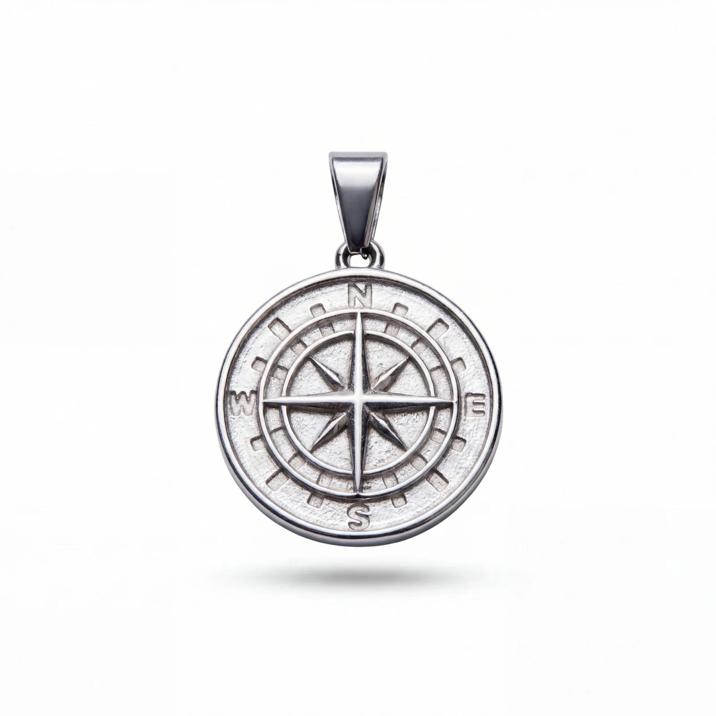 Compass Pendant (Silver)