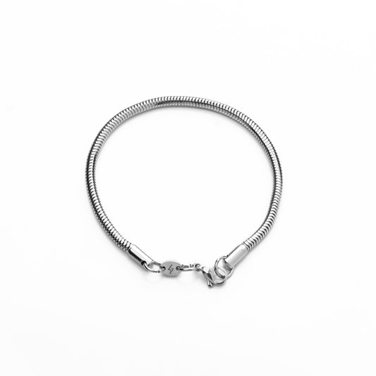 Snake Bracelet 3MM (Silver)