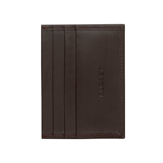 Russet Card Holder -Dark Brown