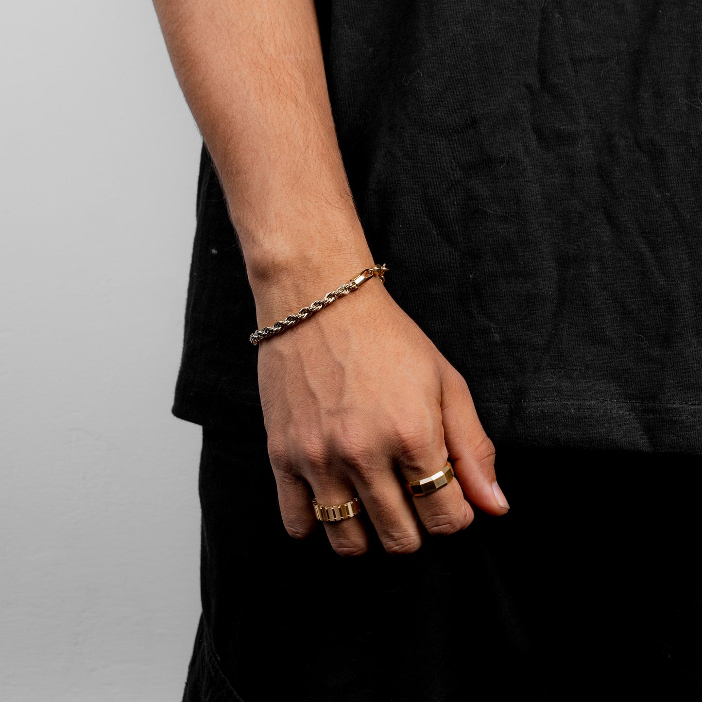 Rope Bracelet 5MM (Gold)