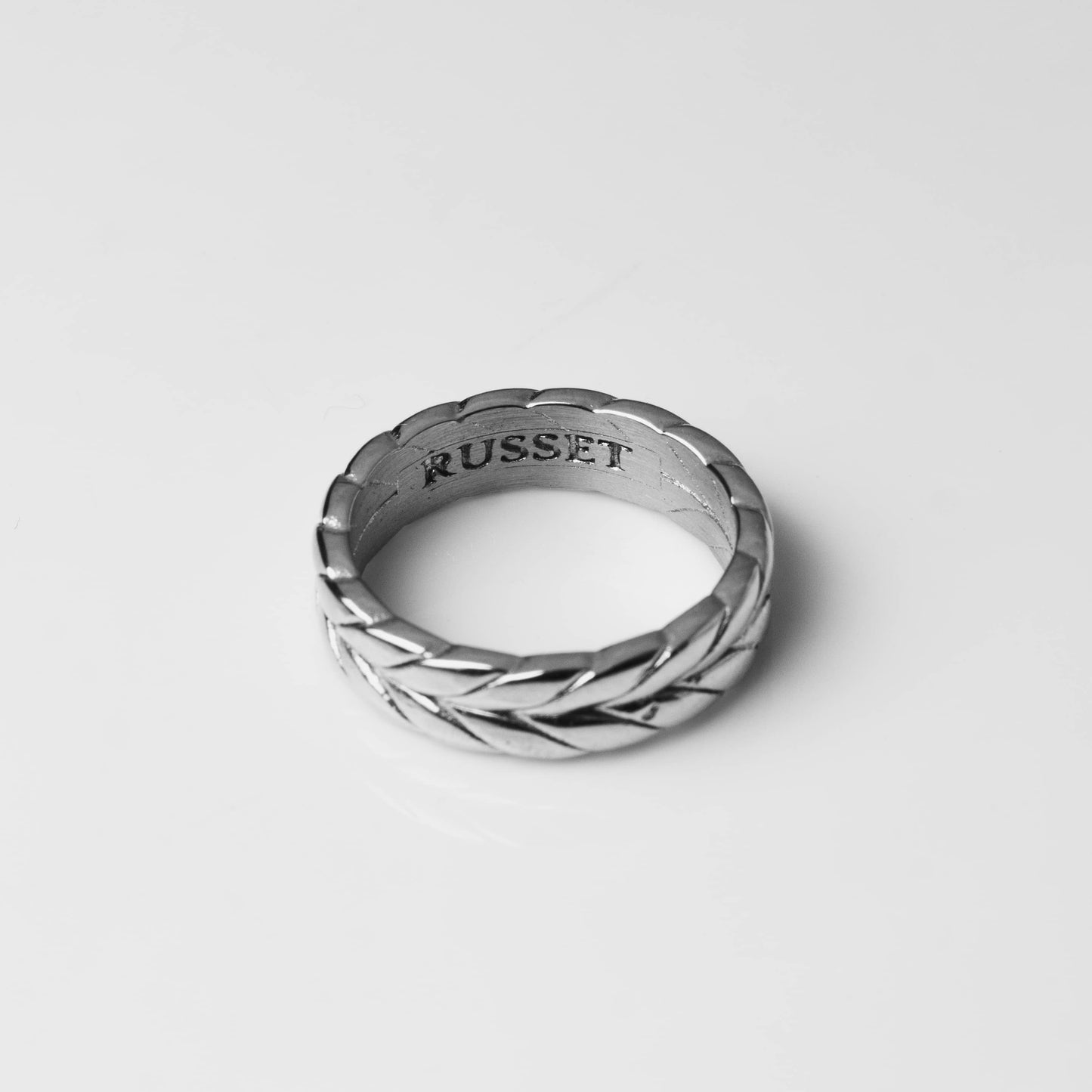 Chevron Band - (Silver)