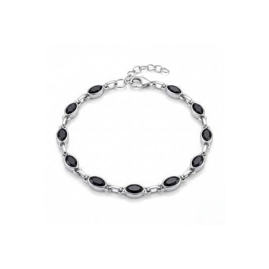 Black Marquise Bracelet