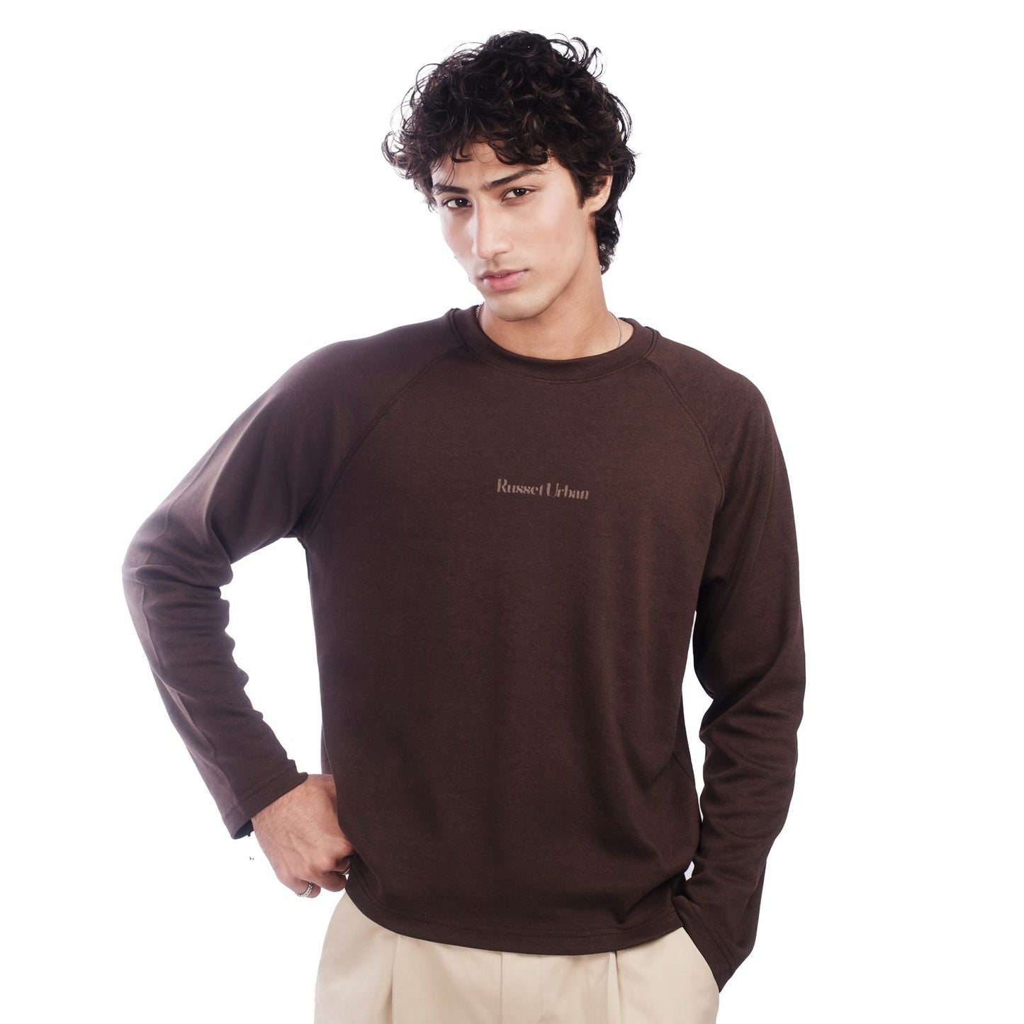 Urban Relaxed Tee - Brown