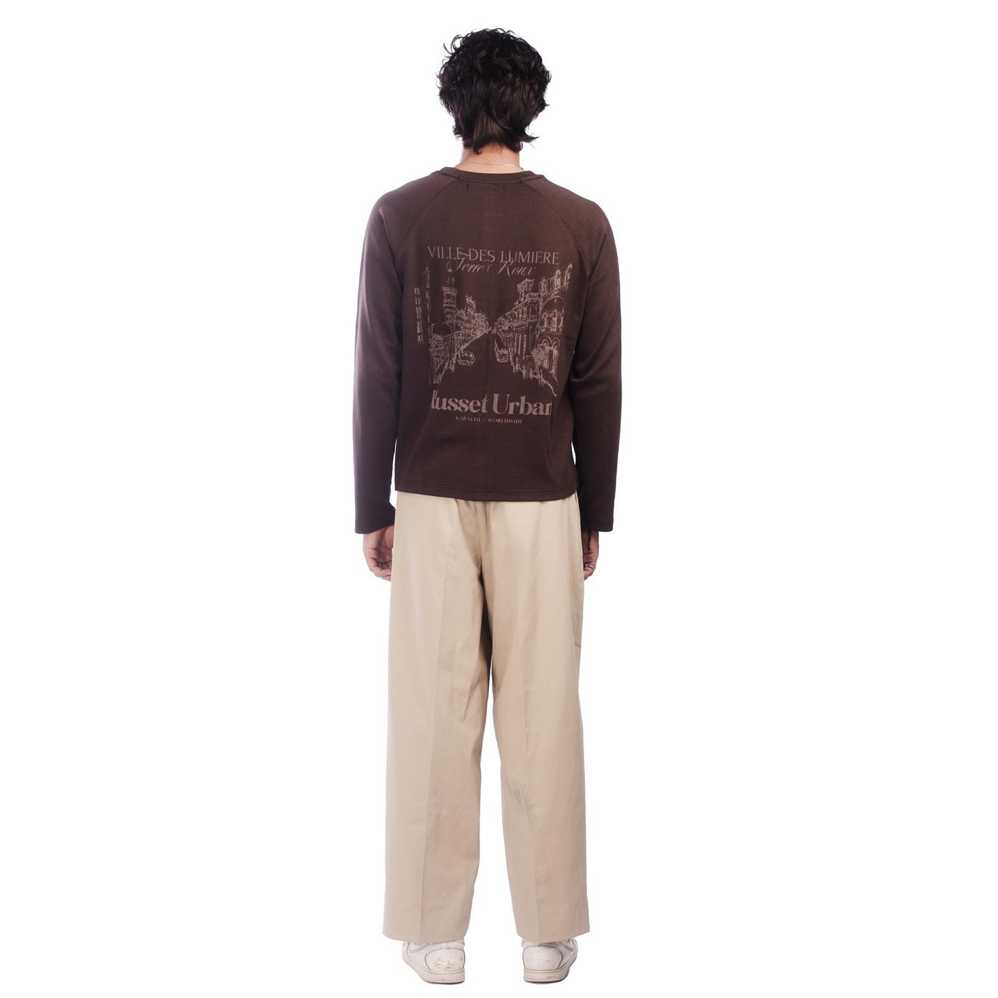 Urban Relaxed Tee - Brown