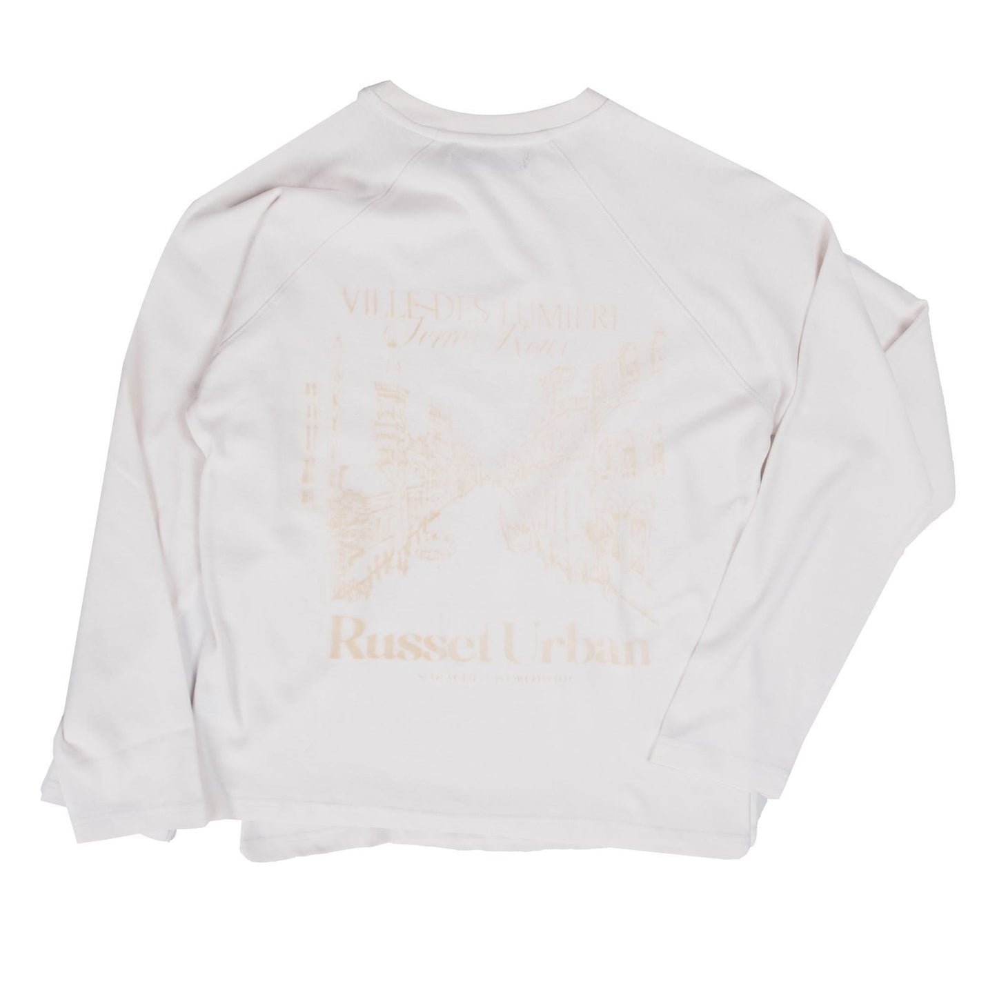 Urban Relaxed Tee -Ivory White
