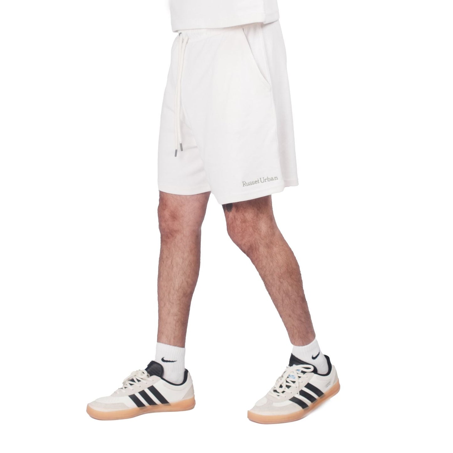 Urban Relaxed Shorts - Ivory White