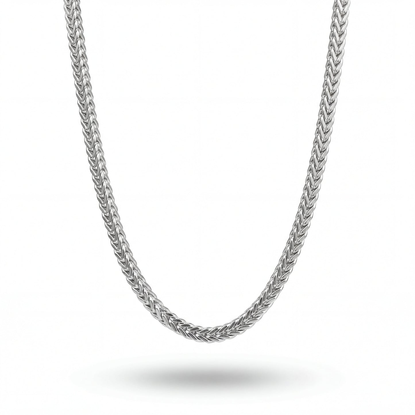 Foxtail 4mm Chain (Silver)