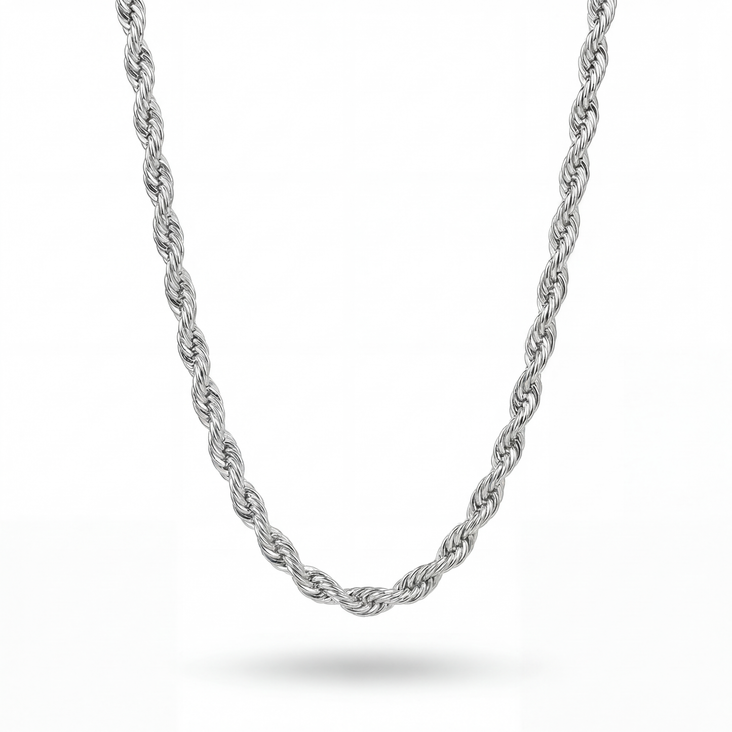 Rope 4MM Chain (Silver)