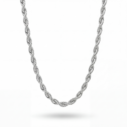 Rope 4MM Chain (Silver)