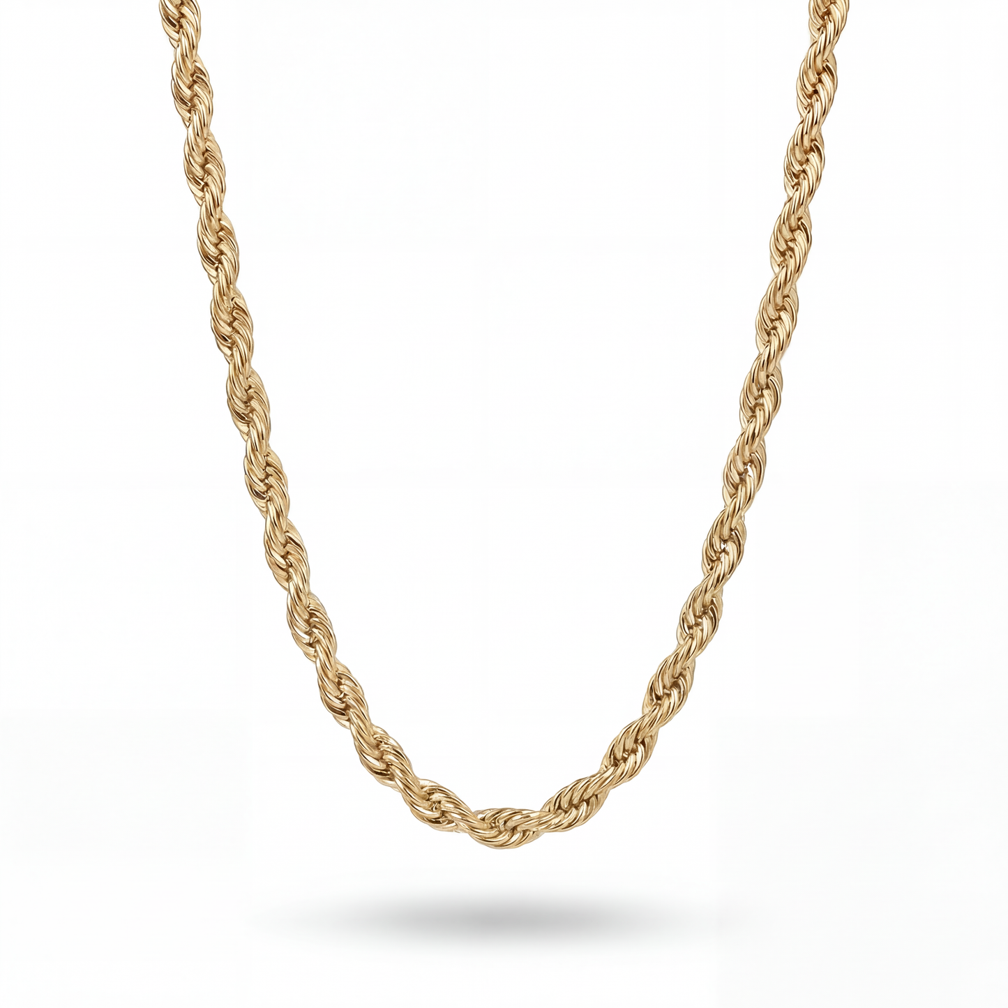 Rope 4MM Chain (Gold)