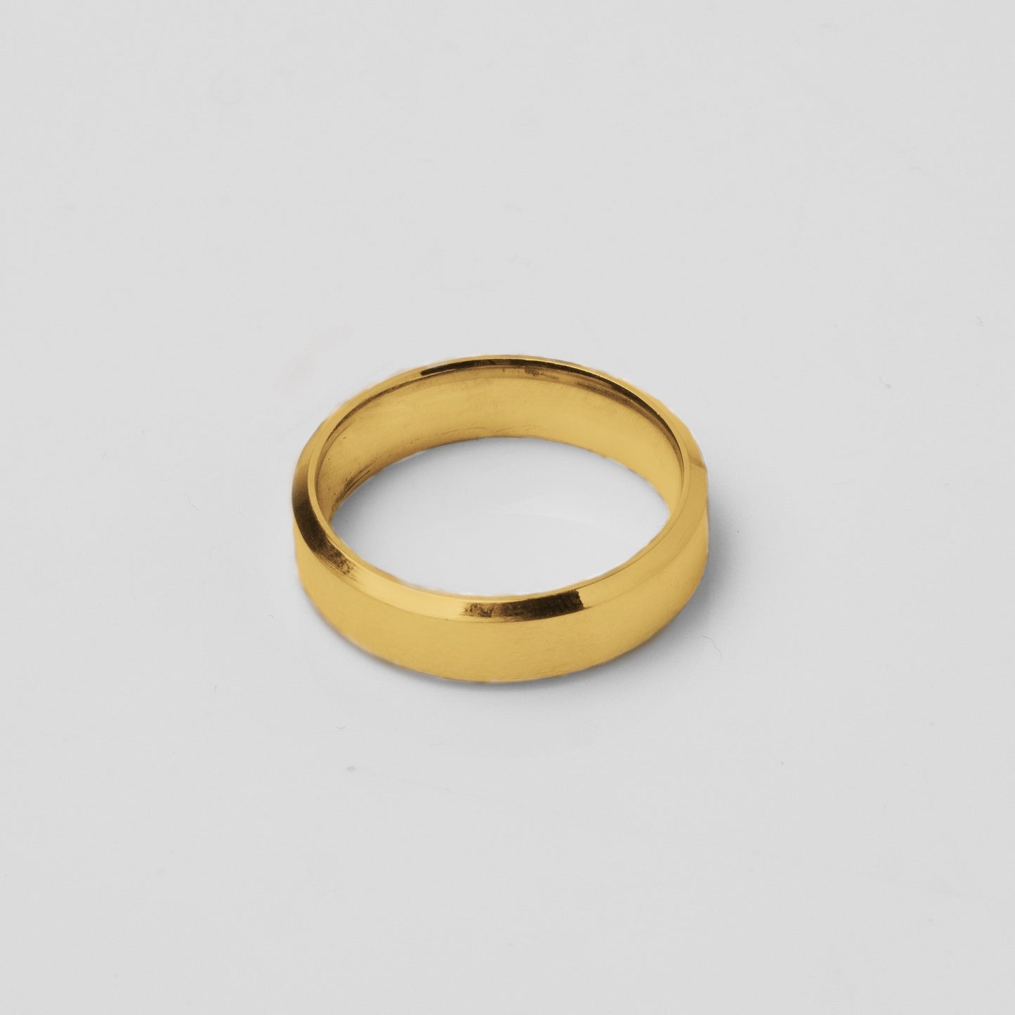 Matte Finish Golden Ring