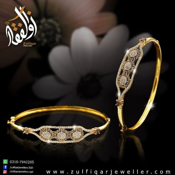 Gold Bracelet Design 025