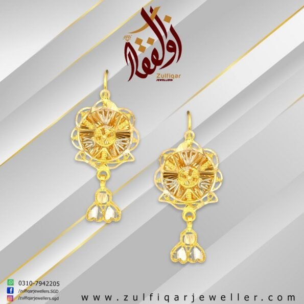 Gold Earring Design 009