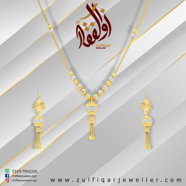 Gold Necklace Design 047
