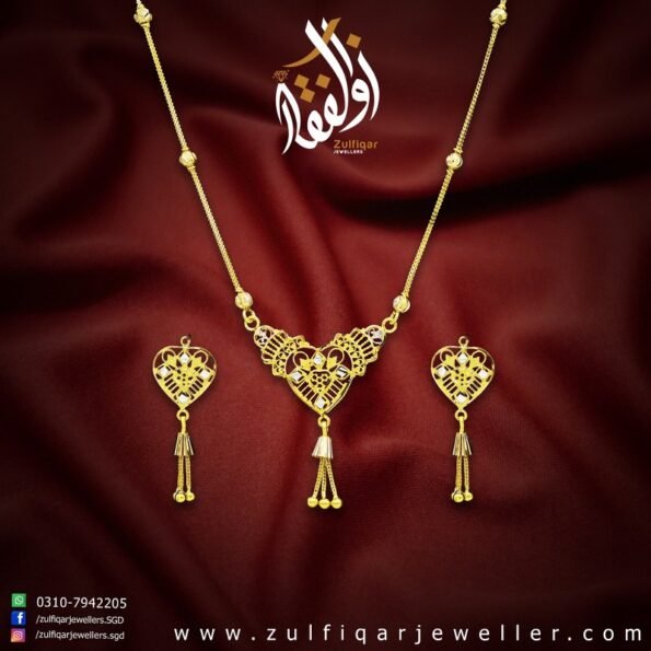 Gold Necklace Design 064