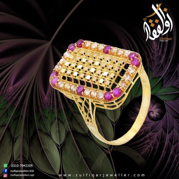 Gold Ring Design 021