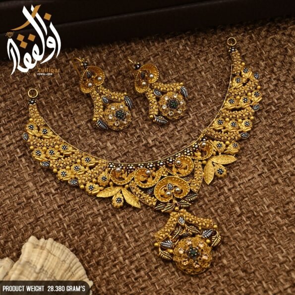 Gold Necklace Design105