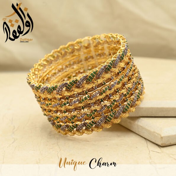 Gold Bangles Design 049