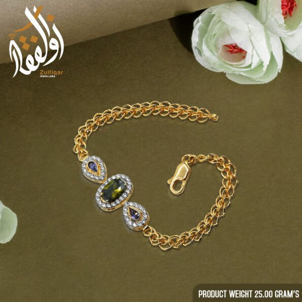 Gold Bracelet Design 069