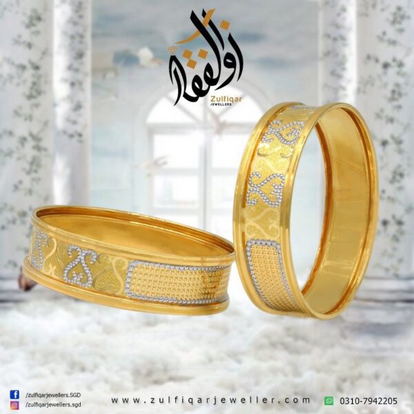 Gold Bangles Design 001