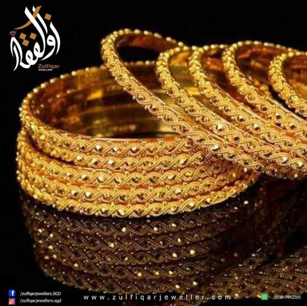 Gold Bangles Design 005