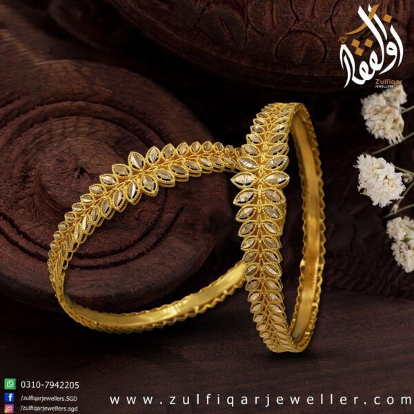 Gold Bangles Design 020