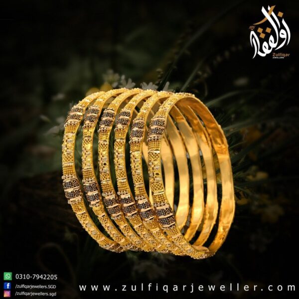 Gold Bangles Design 024