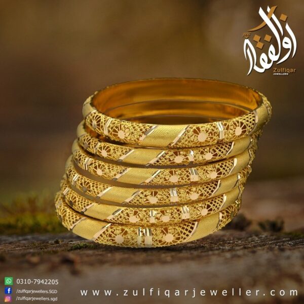 Gold Bangles Design 029
