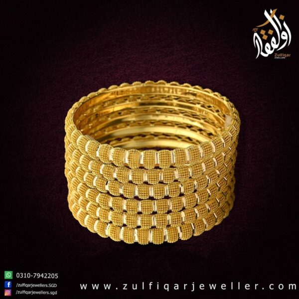 Gold Bangles Design 031