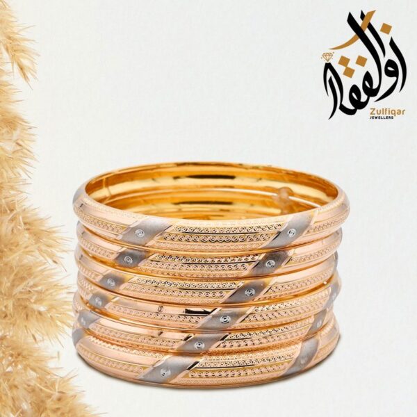 Gold Bangles Design 041