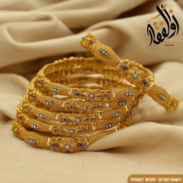 Gold Bangles Design 043