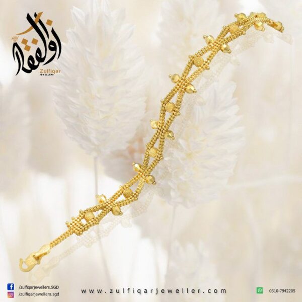 Gold Bracelet Design 005