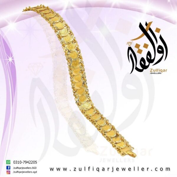 Gold Bracelet Design 016